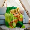 1pc T-Tinkerbell1 Theme Blanket - Digital Print, Polyester, Cozy for All Seasons, Perfect for Outdoor, and Travel