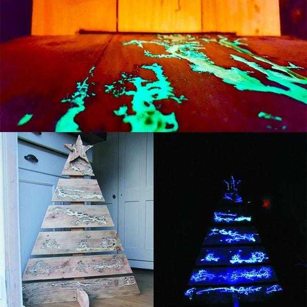 Glow In The Dark Powder Pigment /Cosmetic Grade Pigment UV Reactive Arrow Glow Luminescent Luminous Phosphor Powder Dust