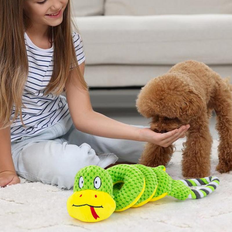 Squeaky Dog Toys Plush Puppy Chewing Toys For Health Crinkle Plush Pet Supplies Interactive Teething Stuffed Animal For Small