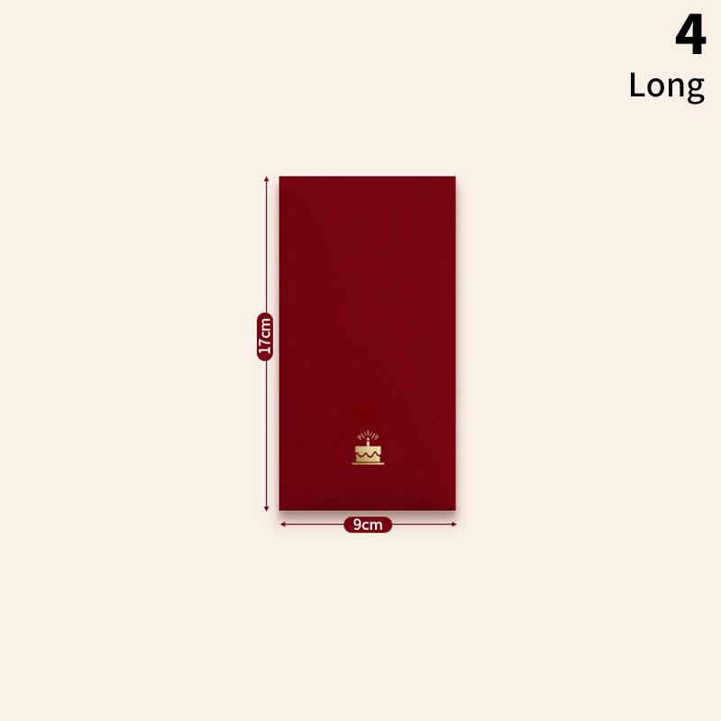 6Pcs/Pack Chinese Red Envelope  Year Spring Festival Children Lucky Money Envelopes Red Packet Gift Envelope Red Bag