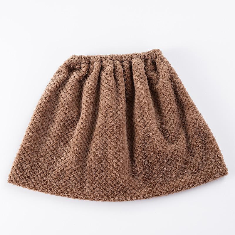 1 шт. Многофункциональная тряпка для швабры из кораллового вельвета с многоразовой абсорбирующей шваброй из микрофибры - Прочный полиэстер, Ассорти цветов, Универсальная бытовая