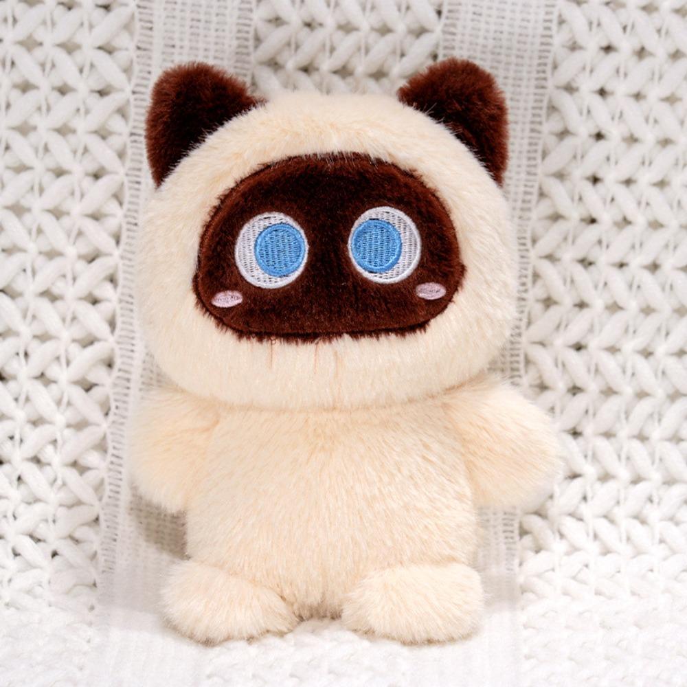 Ленивая плюшевая игрушка кошка рэгдолл сиамский котенок гетерохроматическая кошка кукла дети день рождения Рождество