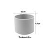 For Better Life 1Pc 6.5cm Soft Silicone Cup Bottom Sheath Protector Sleeve For Glass Water Tea Bottle Anti Damage Accessories
