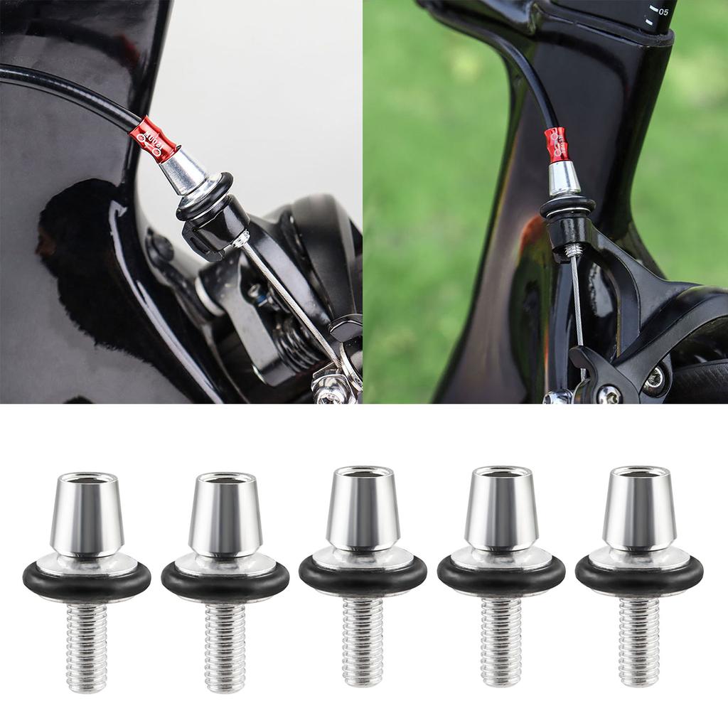 Aluminium-MTB Bike Bicycle V-Brake Handle Lever Adjusting Screws Fastener Bolt Brake Accessories,