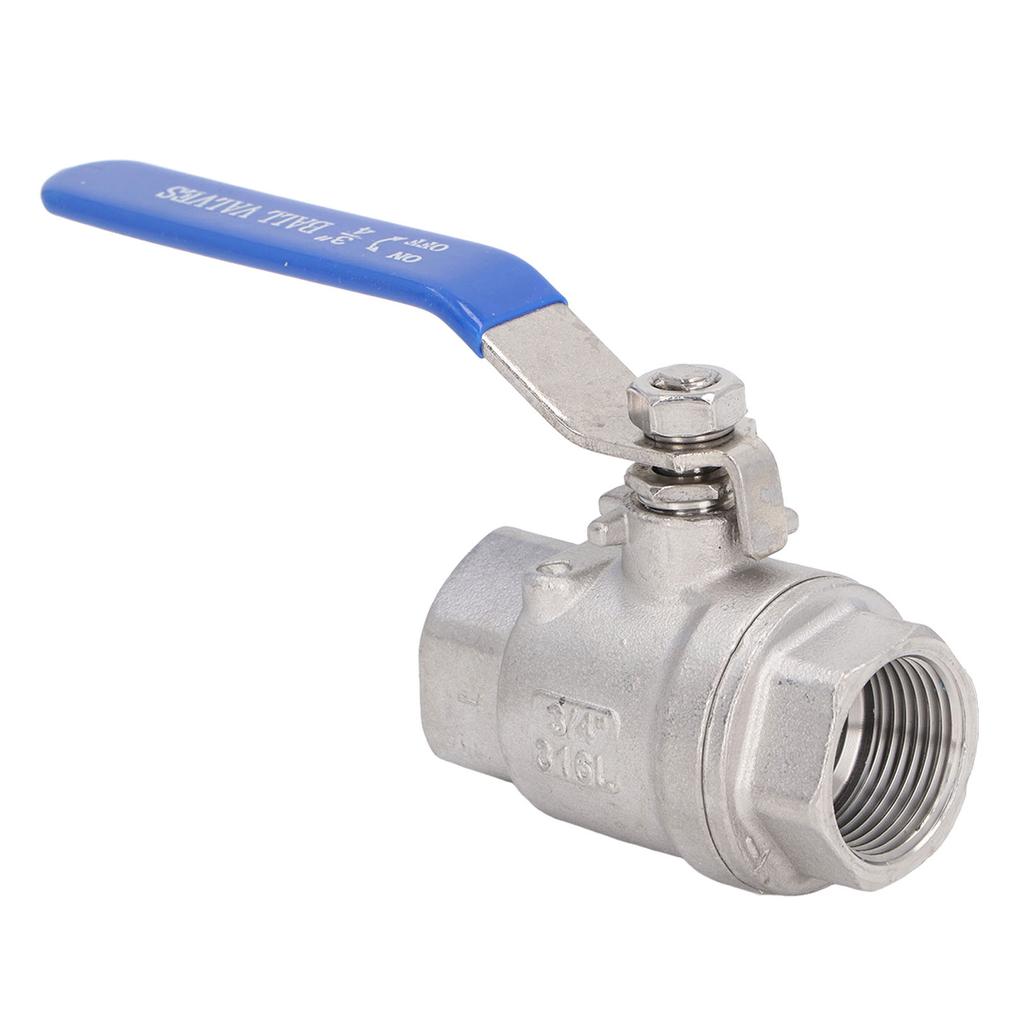 Полнопроходной шаровой кран Нержавеющая сталь Внутренняя резьба 3/4 дюйма 1000 WOG Шаровой кран для воды, масла, газа