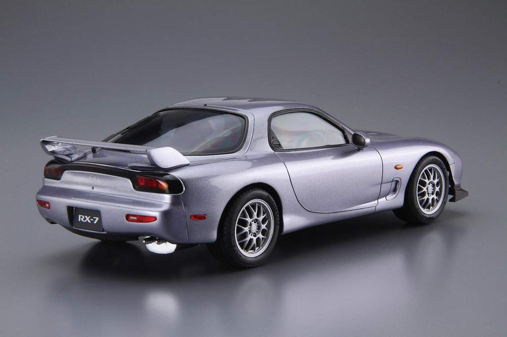 AOSHIMA Модель автомобиля серии Mazda FD3S Spirit R Type B 2002 Пластиковая модель 1/24 №77 RX-7