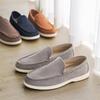 Fashion Men Comfortable Walking Shoes Brand Men Dress Shoes Men's All-match Loafers New Soft Bottom Flat Breathable Slip-on Casual Shoes