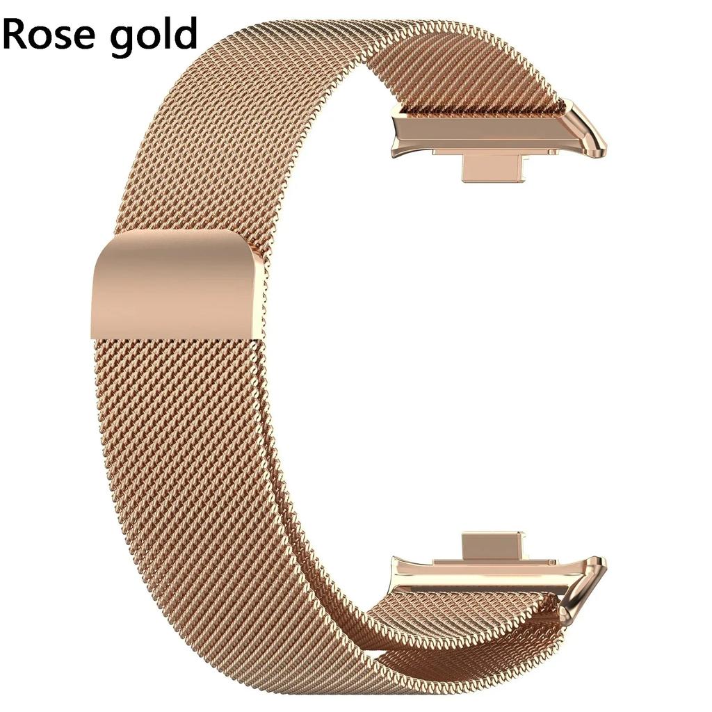 Ремешок из нержавеющей стали для часов Xiaomi Redmi Watch 4, металлический магнитный браслет, браслет для часов Xiao Mi Band 8 Pro Band