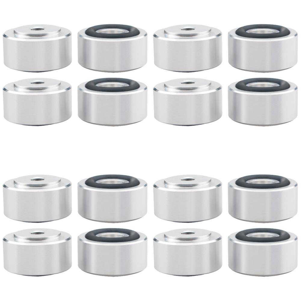 4-20PCS Speaker Spikes Stand Feet Pad Aluminum Alloy Speaker Isolation Stand Feet Pad Anti-Slip Absorb Shock Amplifier Base Feet