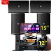 SANSUI PK12 Профессиональная Высокомощная Аудиосистема для KTV CN вилка (адаптер в комплекте)