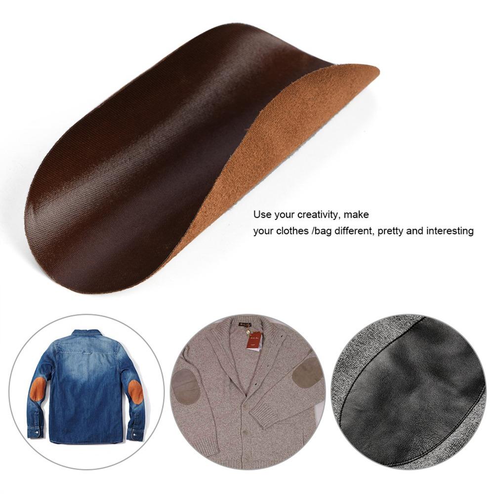 10pcs PU Leather Elbow Fabric Decal es 5 Colors Sew On Fabric Decal es  For Clothes