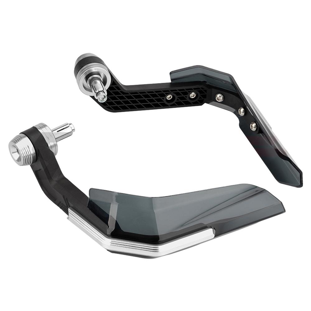 Motorcycle Hand Grip Covers Universal Motorcycle Handguards Aluminum Alloy Hand Guards Brush Bar Wind Protective for Motorbike