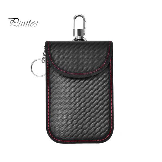 1/2 шт., сумки для ключей от автомобиля, защитные клетки, компактные размеры, портативные противоугонные чехлы с блокировкой сигнала, RFID-брелок, защитные чехлы