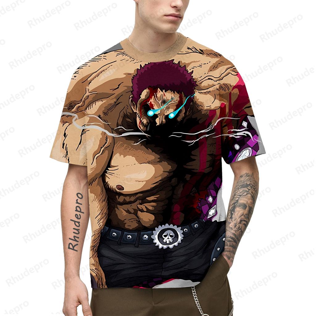 One Piece Популярная аниме-футболка 3d Япония Харадзюку аниме мужская с коротким рукавом косплей Луффи рубашка с принтом футболка мужская одежда топ