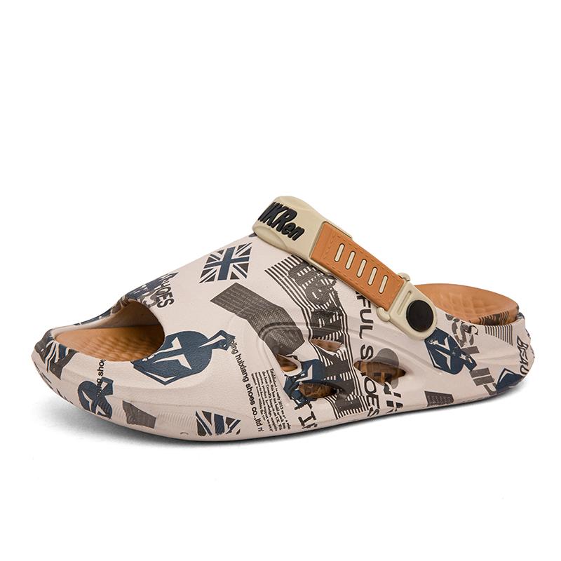 Модные тапочки для мужчин Нескользящие сандалии Мужская платформа 2025 Модная обувь Ева Взрослые Летняя распродажа Низкая цена Хлопушки Дизайнерская Роскошь