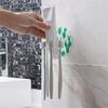 Toothbrush Holder Toothpaste Storage Rack Shaver Tooth Brush Dispenser Bathroom Organizer Tools