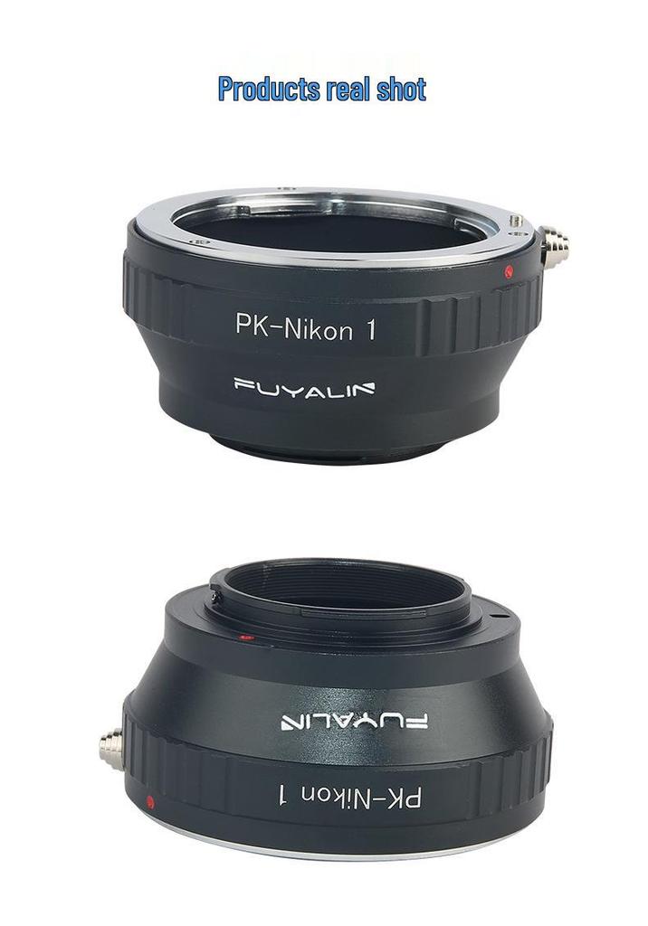 PK-N1 Lens Adapter for Pentax PK Lenses to Nikon 1 J1, V1, J2 Mirrorless Cameras