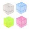 2Pcs Ice Cube Squeeze Toys Soft TPR Quick Recovery Transparent Square Cube Creative Relieve Boredom