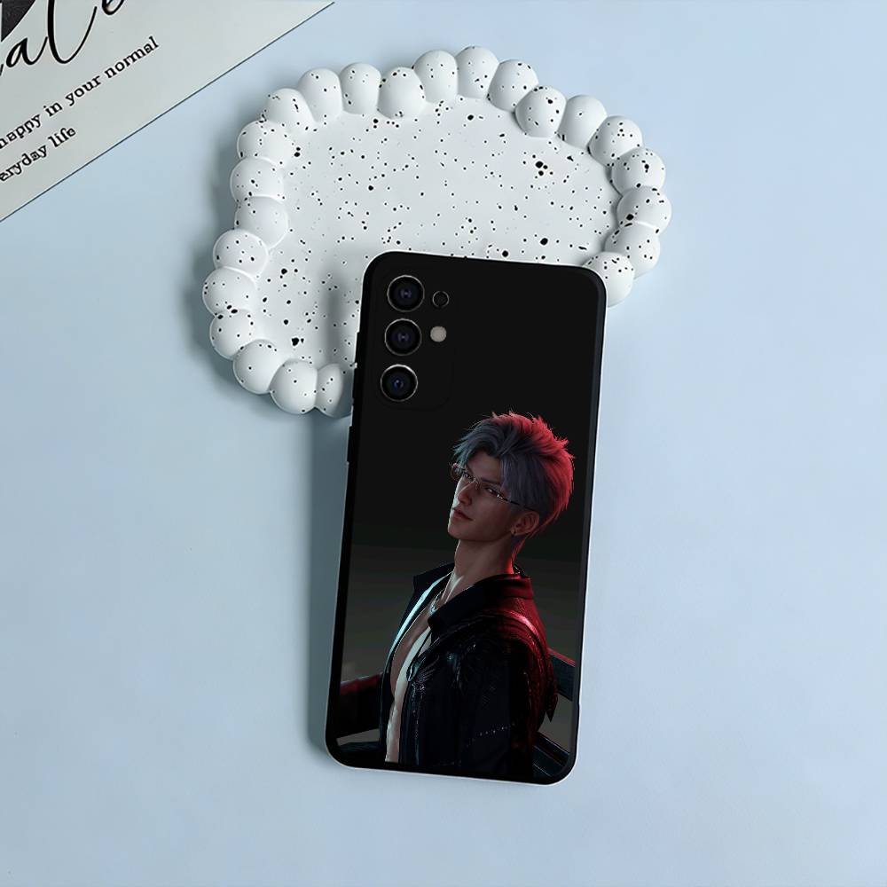S-S-ylus -любовь-глубокий-космос- Чехол Для Телефона Для Samsung S25,S24,S21,S22,S23,S30,Ultra,S20,Plus,Fe,Lite,Черный Мягкий Силикон
