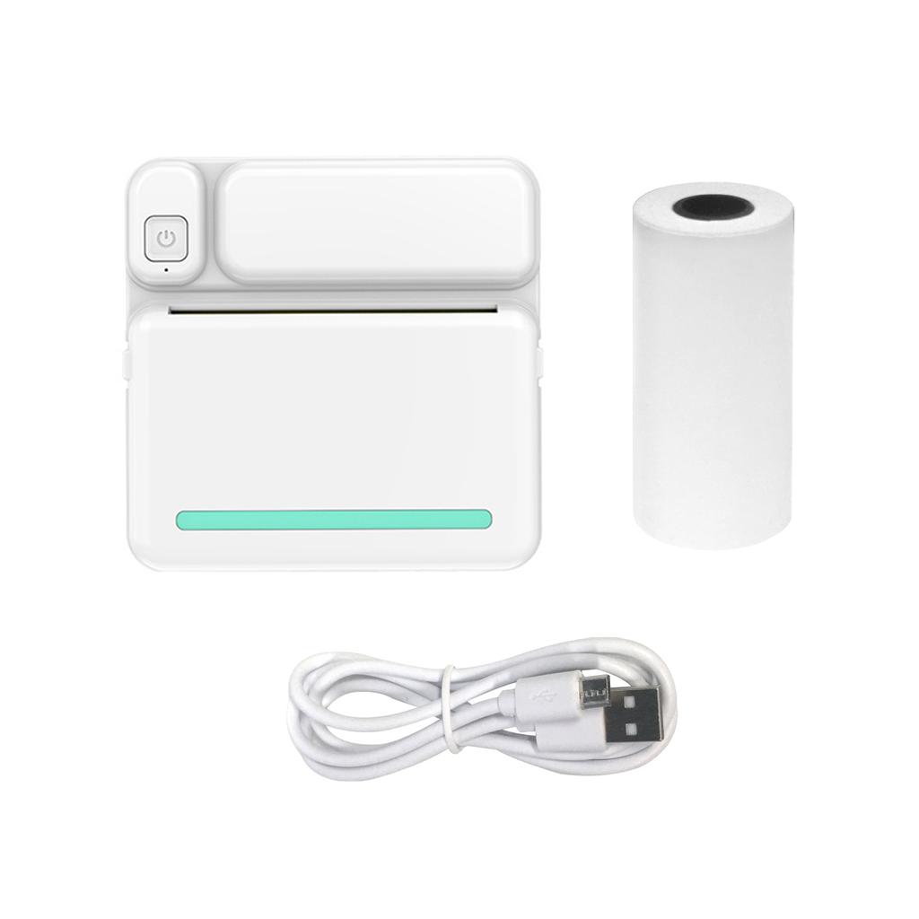 Mini Pocket Photo Printer Portable Thermal Printing Machine Wireless BT Connection for Picture Lable DIY Handcraft List