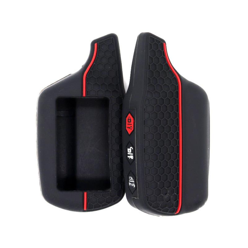 Для Starline B9 B91 B6 B61 A91 A61 V7 ЖК 2-сторонняя автосигнализация пульт брелок 3 кнопки силиконовый чехол для ключа автомобиля аксессуары коробка