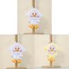 Cute Plush Crying Duck Keychain With Pp Cotton Filling For Kids And Adults