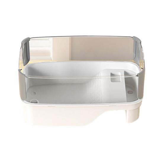 Акриловый террариум для черепах с платформой для купания Растения Полный обзор Визуально Среда обитания рептилий для черепах Крабов Раков