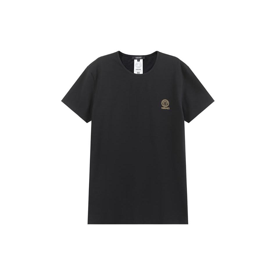 VERSACE Short Sleeved Crewneck T Shirt AUU01005-1A10011-A1008