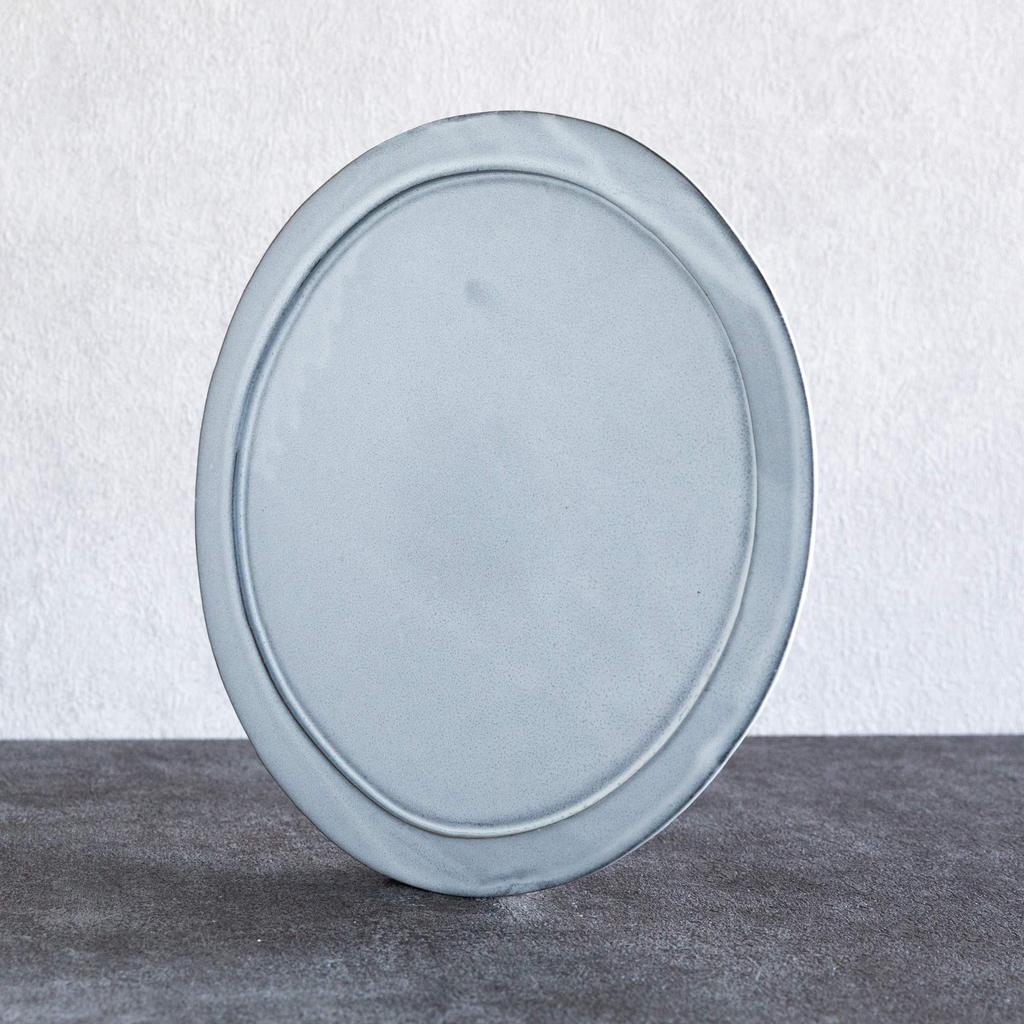 Rikizo Plate Beignet White Diameter 24 x Height Made in Japan 0.5cm R-892510