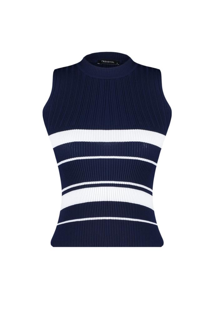 Women's Fashion New Blouse Mint Crew Neck Knitwear Knitwear Blouse