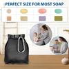 Yousheng 2Pcs Travel Soap Bags Roll-up Zipper Design Водонепроницаемый дорожный контейнер для мыла с защитой от протечек Быстросохнущий мешочек для мыла