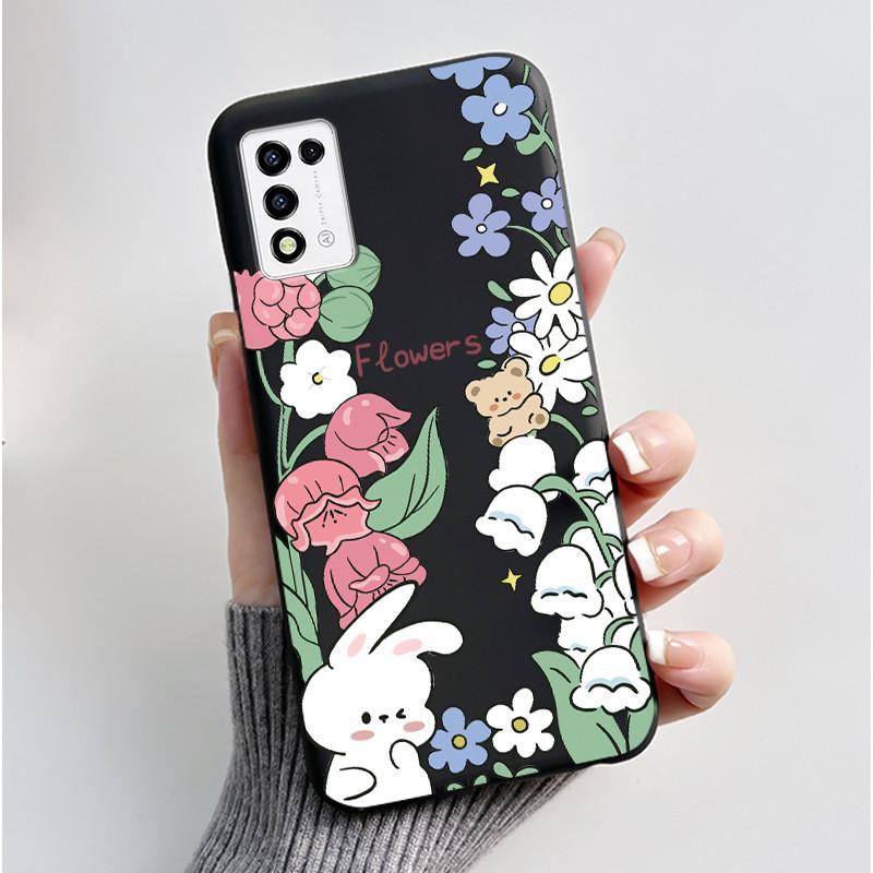 For ZTE Libero 5G III,  A202ZT Soft Silicone Black Case For ZTE Libero 5G II, A103ZT Popular Pattern Panda Shockproof Shell