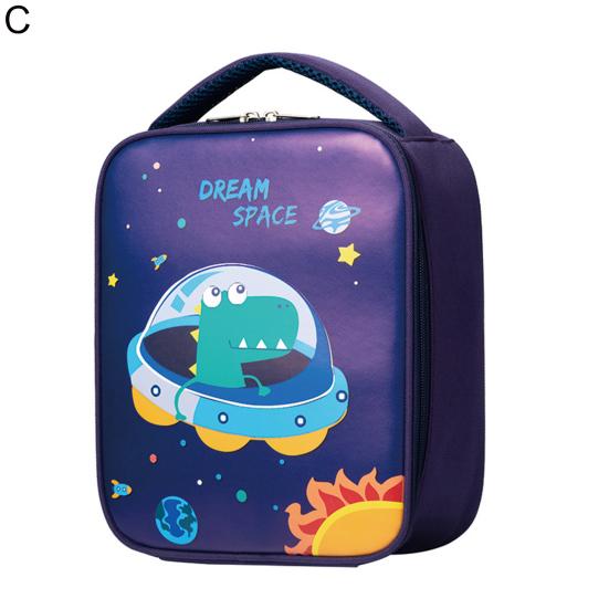 Ланч-бокс с застежкой-молнией, многоразовый, сохраняет еду теплой и холодной