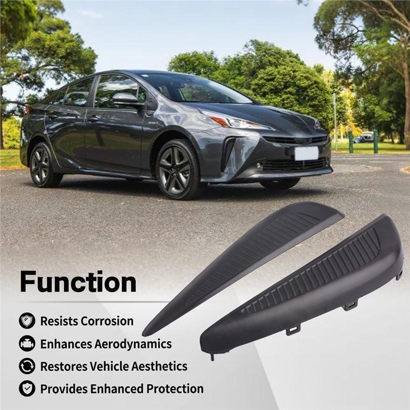 Боковая накладка переднего бампера, крышка противотуманной фары для Toyota Prius 2019-2021 Номера деталей 52712-47040 52713-47040 Аксессуары