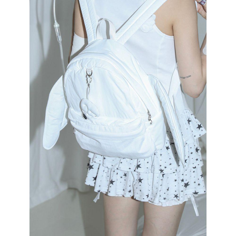 CLUT STUDIO Puffy Wing Keyring - WHITE