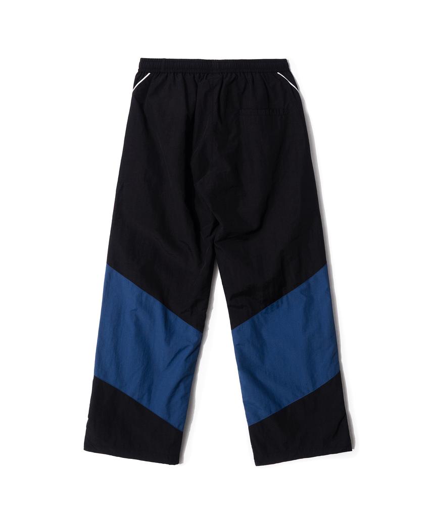 QT8 GARMENTS Штаны для тренировок Lb (Черный / синий)