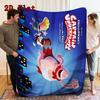 CaptainUnderpants 2D Flat Pattern Flannel Blanket High quality All Seasons Warmth and Comfort Perfect for Christmas Gifts.NMT0928034