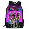 Школьный рюкзак Monster High для мужчин и женщин 15 дюймов, однослойный рюкзак, студент Школы Монстров, рюкзак большой вместимости