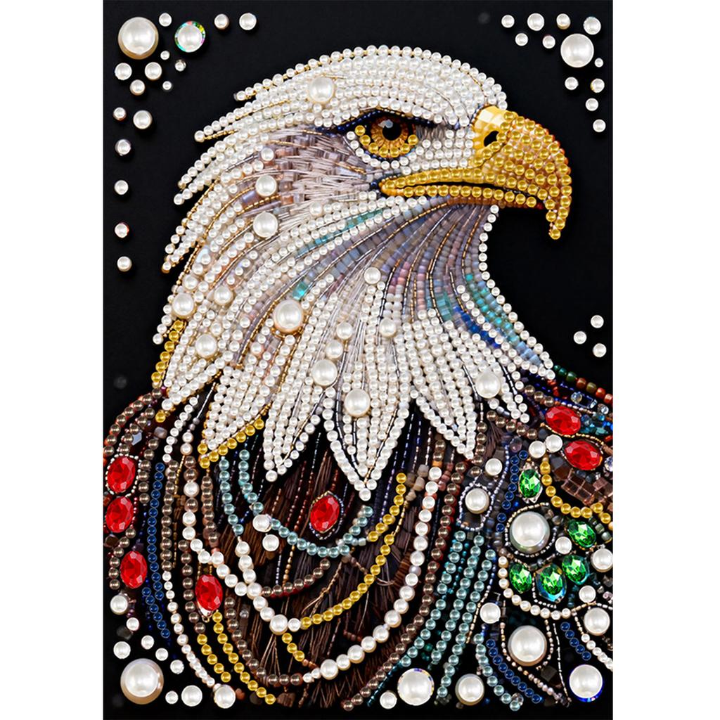Animal Special Shaped 5D DIY Partial Drill Pearl Gem Diamond Art Painting Kit Home Decor Diamond Dots Pearl Gem Painting 30x40cm