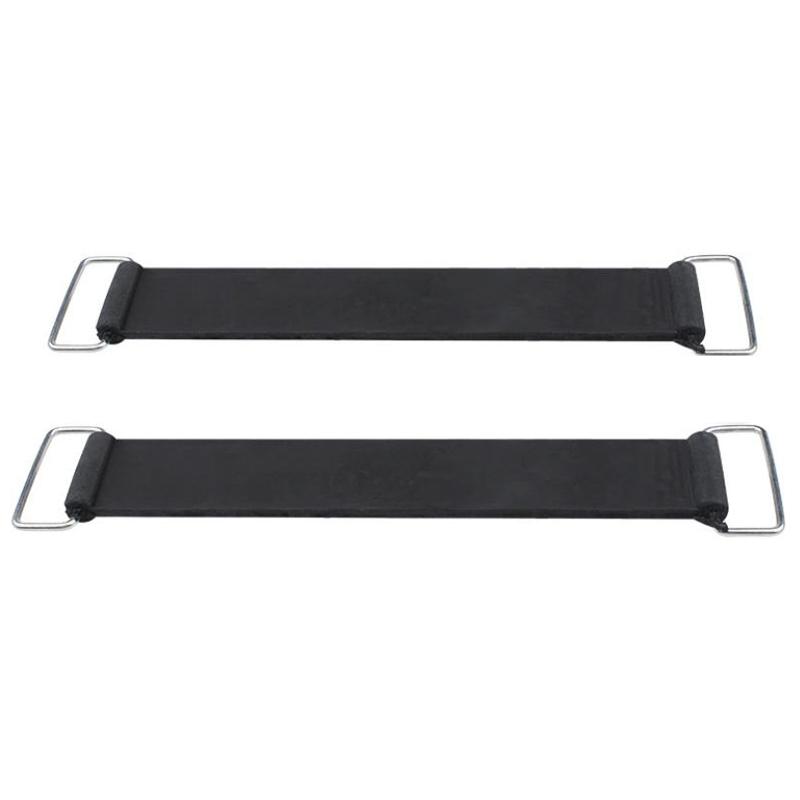 2Pcs 18-23Cm Motorcycle Rubber Battery Strap Holder Belt For All Motorcycles, Tricycles, Scooters