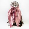 90cm Scarf, Headscarf, Women’s Two-Tone Printed Fashionable Versatile Shawl, Rayon Square Scarf