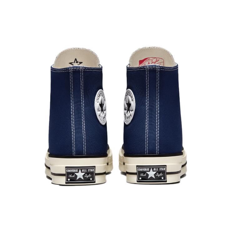 Converse Chuck 70 Hi 'Navy' (Unisex) Navy / Egret / White Canvas Shoes 172676C