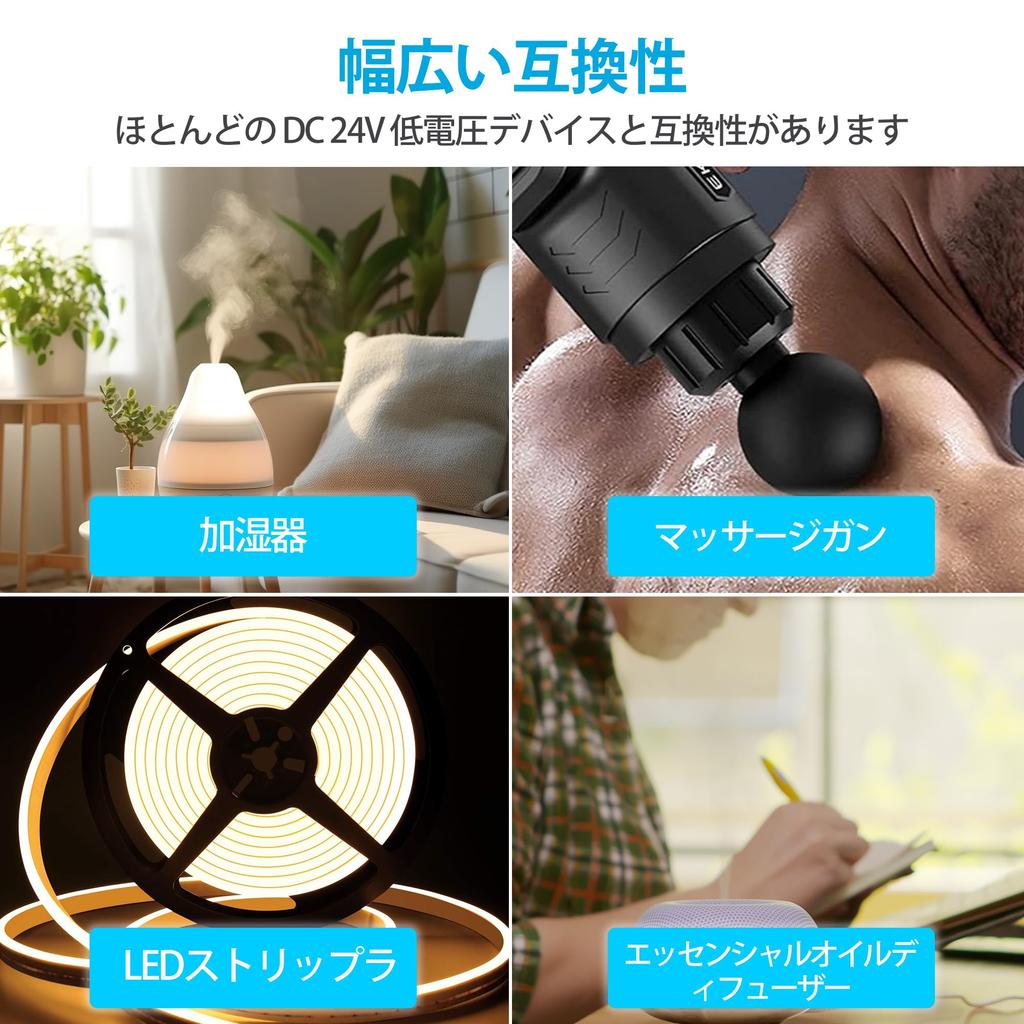 Сертифицированный ANLINK 24V Long Power AC to DC 24V 1A 24W Импульсный адаптер настенный трансформаторный штекер с 4 чипами для светодиодной ленты массажа [PSE Product] 1A/1000mA