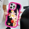 HSR Tribios Чехол для мобильного телефона из ТПУ с волнистым краем для iPhone 17 16 15 14 13 12 11 Air Pro Max Plus Цветная крышка