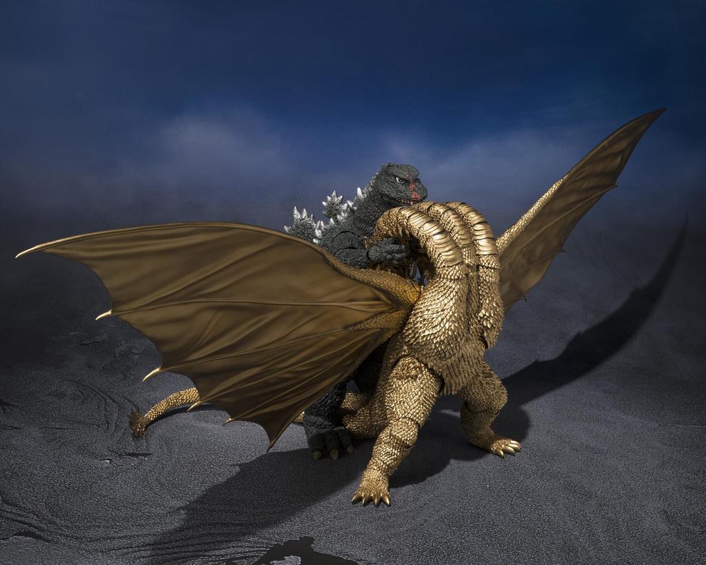 TAMASHII NATIONS Фигурка Годзилла Кинг Гидора [1972] S.H.MonsterArts