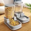 Простая миска для собак большой вместимости для использования в помещении, автоматическая поилка для питомцев с защитой от опрокидывания, большая миска для кормления собак