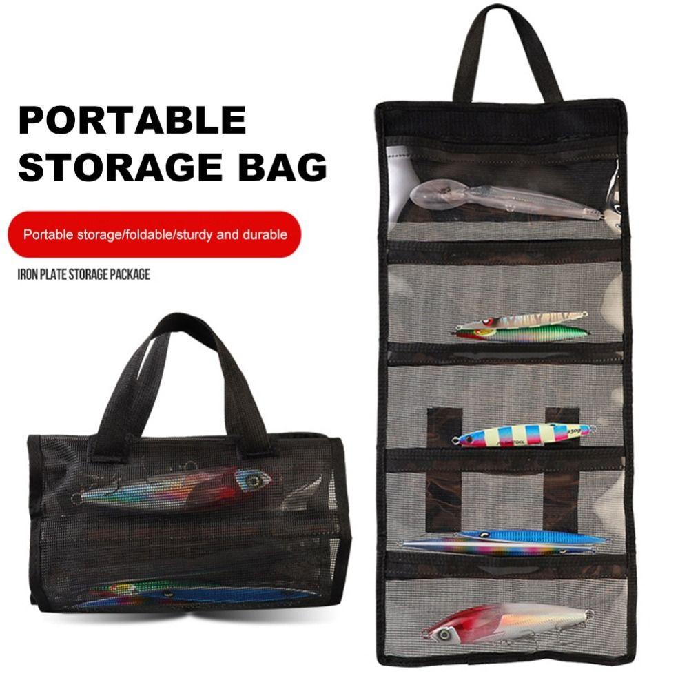 Large Capacity Fishing Lure Bag Breathable Lure Storage Bag Fishing Tackle Case Gear Tools