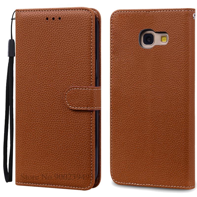 For Samsung Galaxy A7 2017 Case Galaxy A 7 2017 Leather Flip Wallet Case For Samsung Galaxy A7 2017 SM-A720F Phone Case Fundas