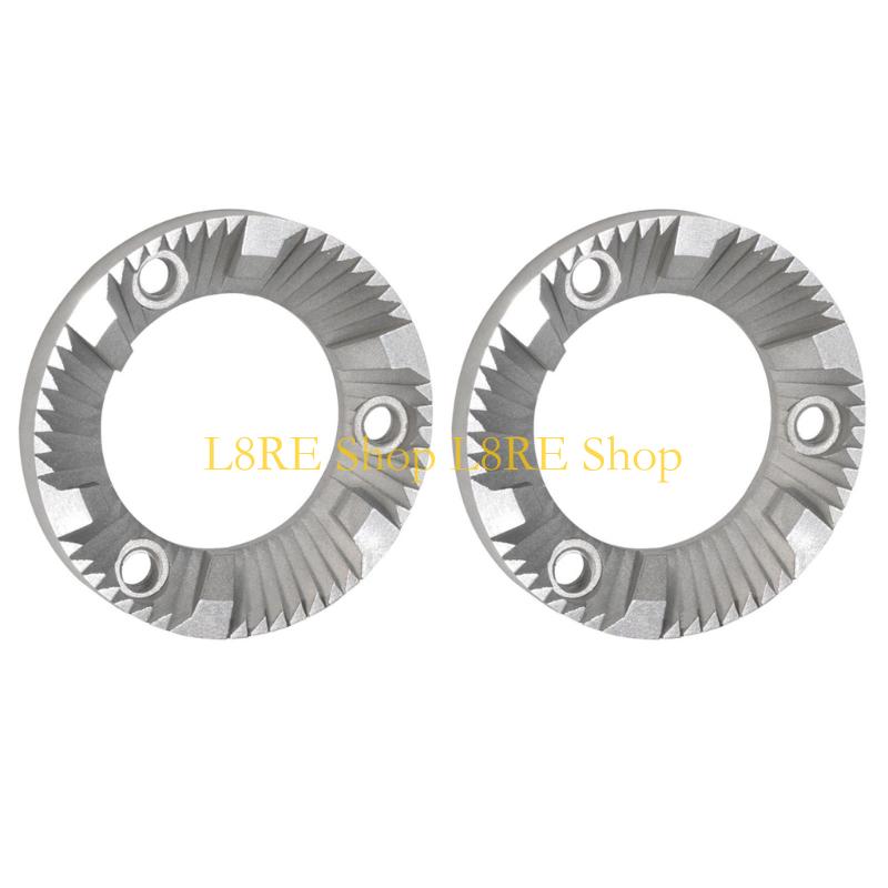 L8RE Набор из 2 высокоточных 40-мм жерновов для кофемолки Нержавеющая сталь Эффективность помола Снижение нагрева