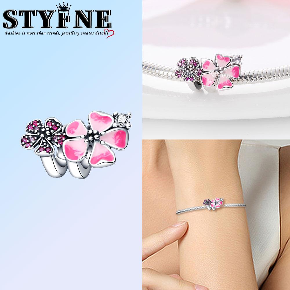 Copper Charm Merry Christmas Beads Suitable For Diy Birthday Party Gift Jewelry Bracelet Accessories